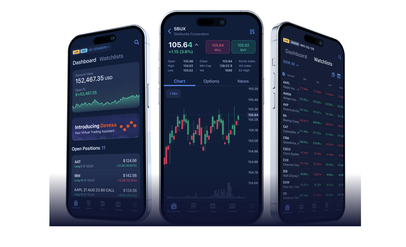 trading app